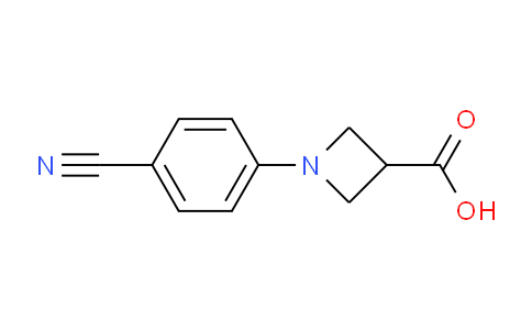 CAS No. 1260892-88-3, 1-(4-Cyanophenyl)azetidine-3-carboxylic acid