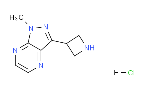 CAS No. 1361116-44-0, 3-(Azetidin-3-yl)-1-methyl-1H-pyrazolo[3,4-b]pyrazine hydrochloride
