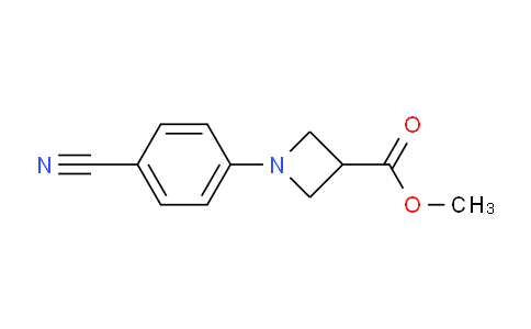 CAS No. 1424857-11-3, Methyl 1-(4-cyanophenyl)azetidine-3-carboxylate