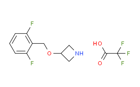 CAS No. 1707566-06-0, 3-((2,6-Difluorobenzyl)oxy)azetidine 2,2,2-trifluoroacetate