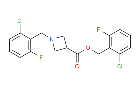 MC719935 | 1289385-42-7 | 2-Chloro-6-fluorobenzyl 1-(2-chloro-6-fluorobenzyl)azetidine-3-carboxylate