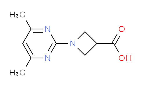 CAS No. 1289388-14-2, 1-(4,6-Dimethylpyrimidin-2-yl)azetidine-3-carboxylic acid