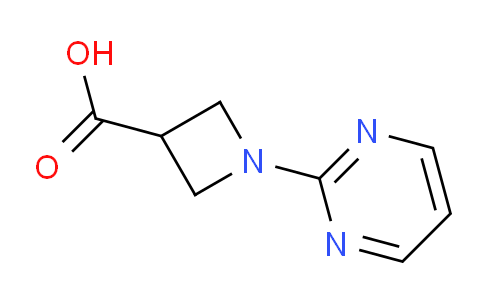 CAS No. 1289387-31-0, 1-(Pyrimidin-2-yl)azetidine-3-carboxylic acid