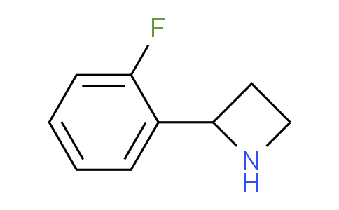 CAS No. 1270489-49-0, 2-(2-Fluorophenyl)azetidine