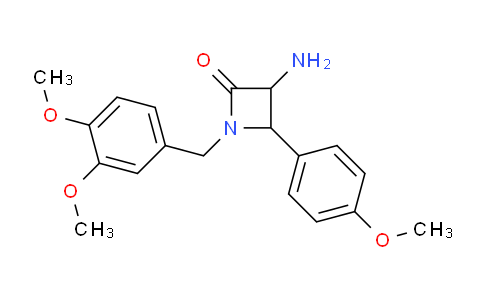 CAS No. 1291488-26-0, 3-Amino-1-(3,4-dimethoxybenzyl)-4-(4-methoxyphenyl)azetidin-2-one