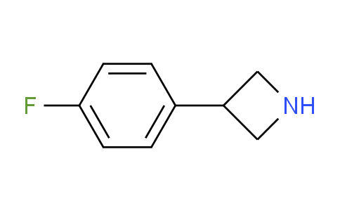 CAS No. 1203796-58-0, 3-(4-Fluorophenyl)azetidine