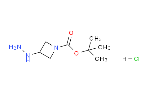 CAS No. 1998216-27-5, tert-Butyl 3-hydrazinylazetidine-1-carboxylate hydrochloride
