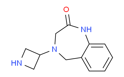 CAS No. 2044706-07-0, 4-(Azetidin-3-yl)-4,5-dihydro-1H-benzo[e][1,4]diazepin-2(3H)-one