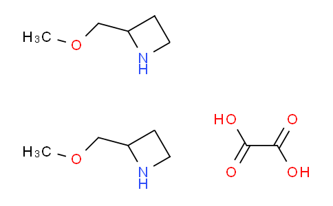 CAS No. 1864072-41-2, 2-(Methoxymethyl)azetidine oxalate(2:1)