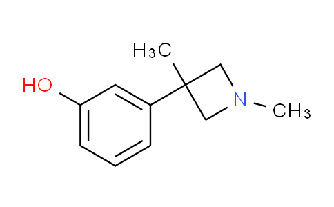 CAS No. 19832-27-0, 3-(1,3-Dimethylazetidin-3-yl)phenol