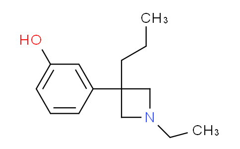CAS No. 19832-37-2, 3-(1-Ethyl-3-propylazetidin-3-yl)phenol