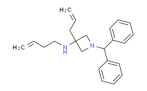 CAS No. 918896-16-9, 3-Allyl-1-benzhydryl-N-(but-3-en-1-yl)azetidin-3-amine