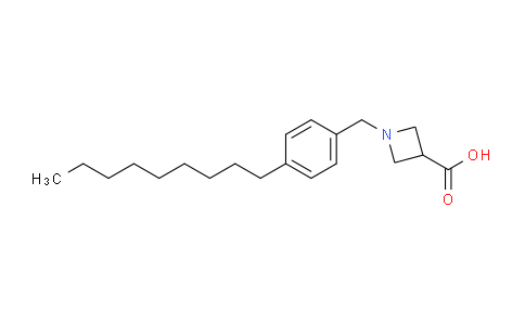 CAS No. 570423-68-6, 1-(4-Nonylbenzyl)azetidine-3-carboxylic acid