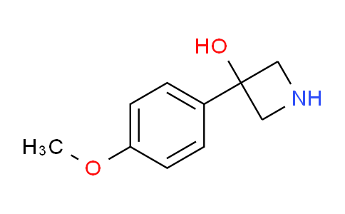 CAS No. 917899-26-4, 3-(4-Methoxyphenyl)azetidin-3-ol