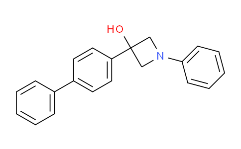 CAS No. 62082-47-7, 3-([1,1'-Biphenyl]-4-yl)-1-phenylazetidin-3-ol