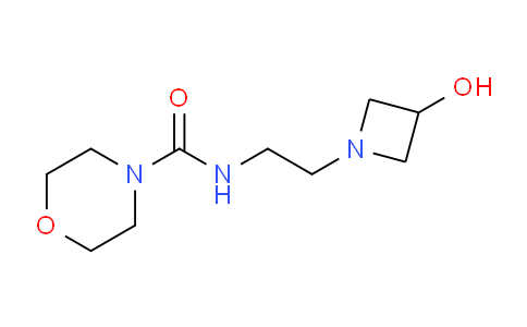 CAS No. 88017-09-8, N-(2-(3-Hydroxyazetidin-1-yl)ethyl)morpholine-4-carboxamide