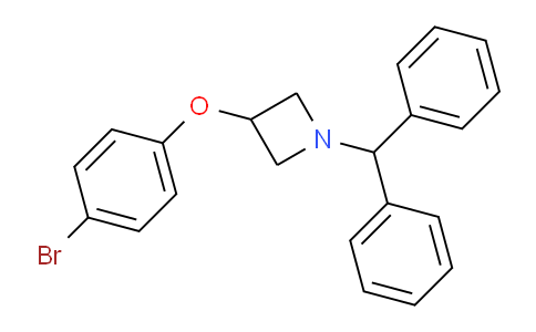 CAS No. 132924-50-6, 1-Benzhydryl-3-(4-bromophenoxy)azetidine