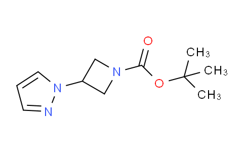 CAS No. 1026796-28-0, tert-Butyl 3-(1H-pyrazol-1-yl)azetidine-1-carboxylate