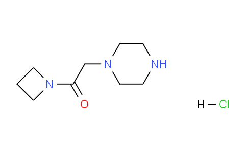 CAS No. 1162262-36-3, 1-(Azetidin-1-yl)-2-(piperazin-1-yl)ethanone hydrochloride