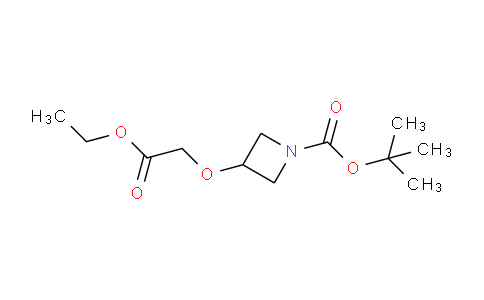CAS No. 1227381-84-1, tert-Butyl 3-(2-ethoxy-2-oxoethoxy)azetidine-1-carboxylate