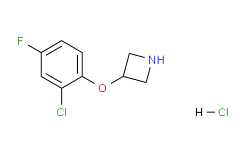 CAS No. 900512-29-0, 3-(2-Chloro-4-fluorophenoxy)azetidine hydrochloride