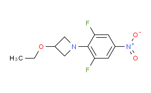 CAS No. 919357-30-5, 1-(2,6-Difluoro-4-nitrophenyl)-3-ethoxyazetidine
