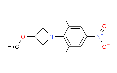CAS No. 919356-93-7, 1-(2,6-Difluoro-4-nitrophenyl)-3-methoxyazetidine