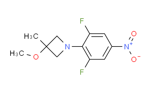 CAS No. 919357-40-7, 1-(2,6-Difluoro-4-nitrophenyl)-3-methoxy-3-methylazetidine