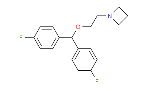 CAS No. 194083-76-6, 1-(2-(Bis(4-fluorophenyl)methoxy)ethyl)azetidine