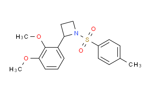 CAS No. 824390-94-5, 2-(2,3-Dimethoxyphenyl)-1-tosylazetidine