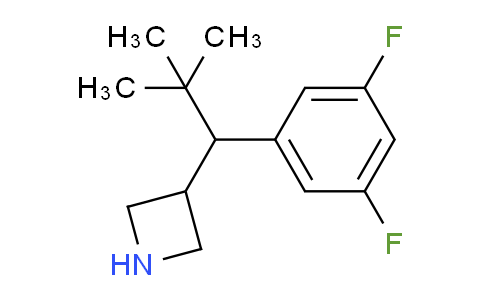 DY720247 | 820971-95-7 | 3-(1-(3,5-Difluorophenyl)-2,2-dimethylpropyl)azetidine