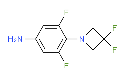 CAS No. 919300-08-6, 4-(3,3-Difluoroazetidin-1-yl)-3,5-difluoroaniline