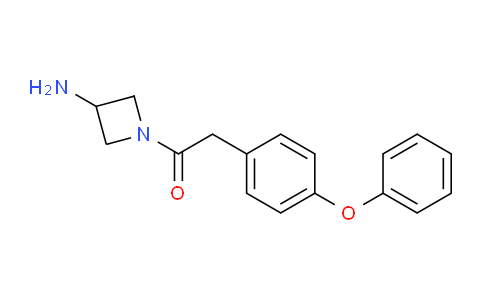 CAS No. 920320-59-8, 1-(3-Aminoazetidin-1-yl)-2-(4-phenoxyphenyl)ethanone