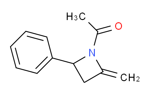 CAS No. 294862-16-1, 1-(2-Methylene-4-phenylazetidin-1-yl)ethanone