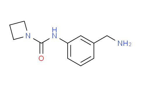 CAS No. 918813-24-8, N-(3-(Aminomethyl)phenyl)azetidine-1-carboxamide