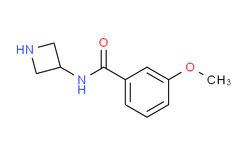 CAS No. 1219967-60-8, N-(Azetidin-3-yl)-3-methoxybenzamide