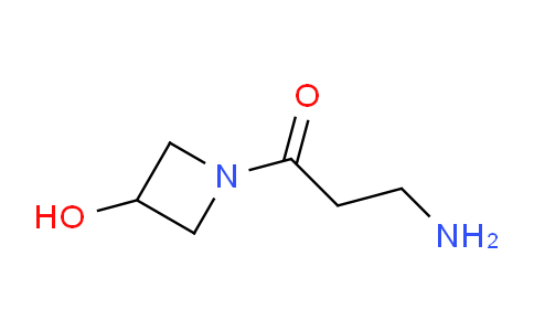CAS No. 1219979-29-9, 3-Amino-1-(3-hydroxyazetidin-1-yl)propan-1-one
