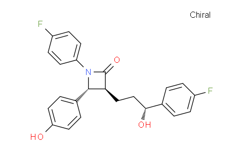 CAS No. 1376614-99-1, (3S,4R)-1-(4-Fluorophenyl)-3-((R)-3-(4-fluorophenyl)-3-hydroxypropyl)-4-(4-hydroxyphenyl)azetidin-2-one