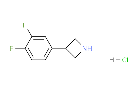 CAS No. 1203683-04-8, 3-(3,4-Difluorophenyl)azetidine hydrochloride