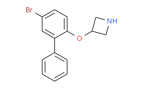 CAS No. 1219976-39-2, 3-((5-Bromo-[1,1'-biphenyl]-2-yl)oxy)azetidine