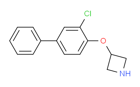 CAS No. 1219981-44-8, 3-((3-Chloro-[1,1'-biphenyl]-4-yl)oxy)azetidine