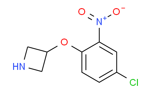 CAS No. 1219948-69-2, 3-(4-Chloro-2-nitrophenoxy)azetidine