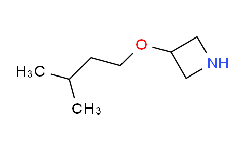 CAS No. 1220038-73-2, 3-(Isopentyloxy)azetidine