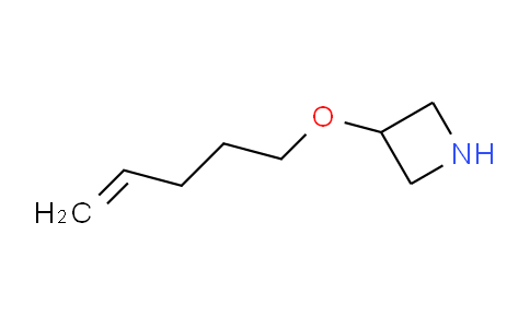CAS No. 1219976-78-9, 3-(Pent-4-en-1-yloxy)azetidine