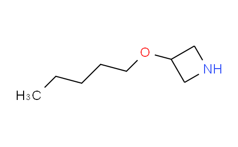 CAS No. 1220021-55-5, 3-(Pentyloxy)azetidine