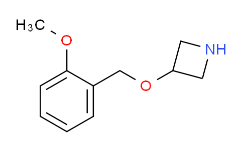 CAS No. 1220028-06-7, 3-((2-Methoxybenzyl)oxy)azetidine