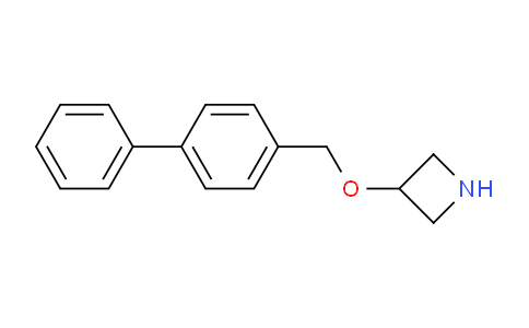 CAS No. 1220028-19-2, 3-([1,1'-Biphenyl]-4-ylmethoxy)azetidine