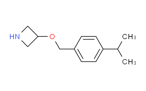 CAS No. 1220028-11-4, 3-((4-Isopropylbenzyl)oxy)azetidine