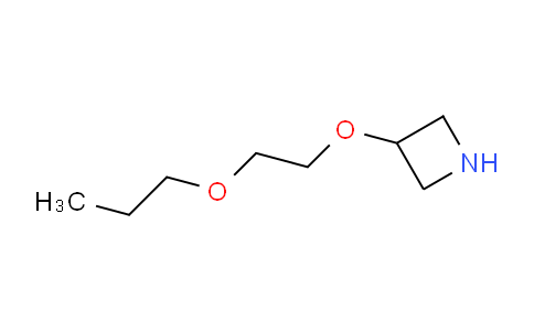 DY720391 | 1220038-78-7 | 3-(2-Propoxyethoxy)azetidine