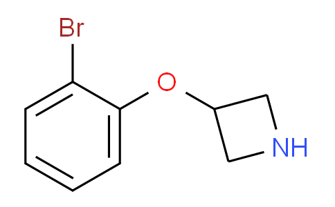 CAS No. 954223-05-3, 3-(2-Bromophenoxy)azetidine